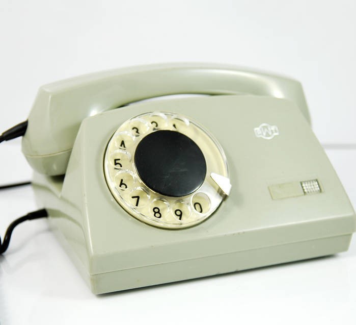 grafika dawny aparat telefoniczny